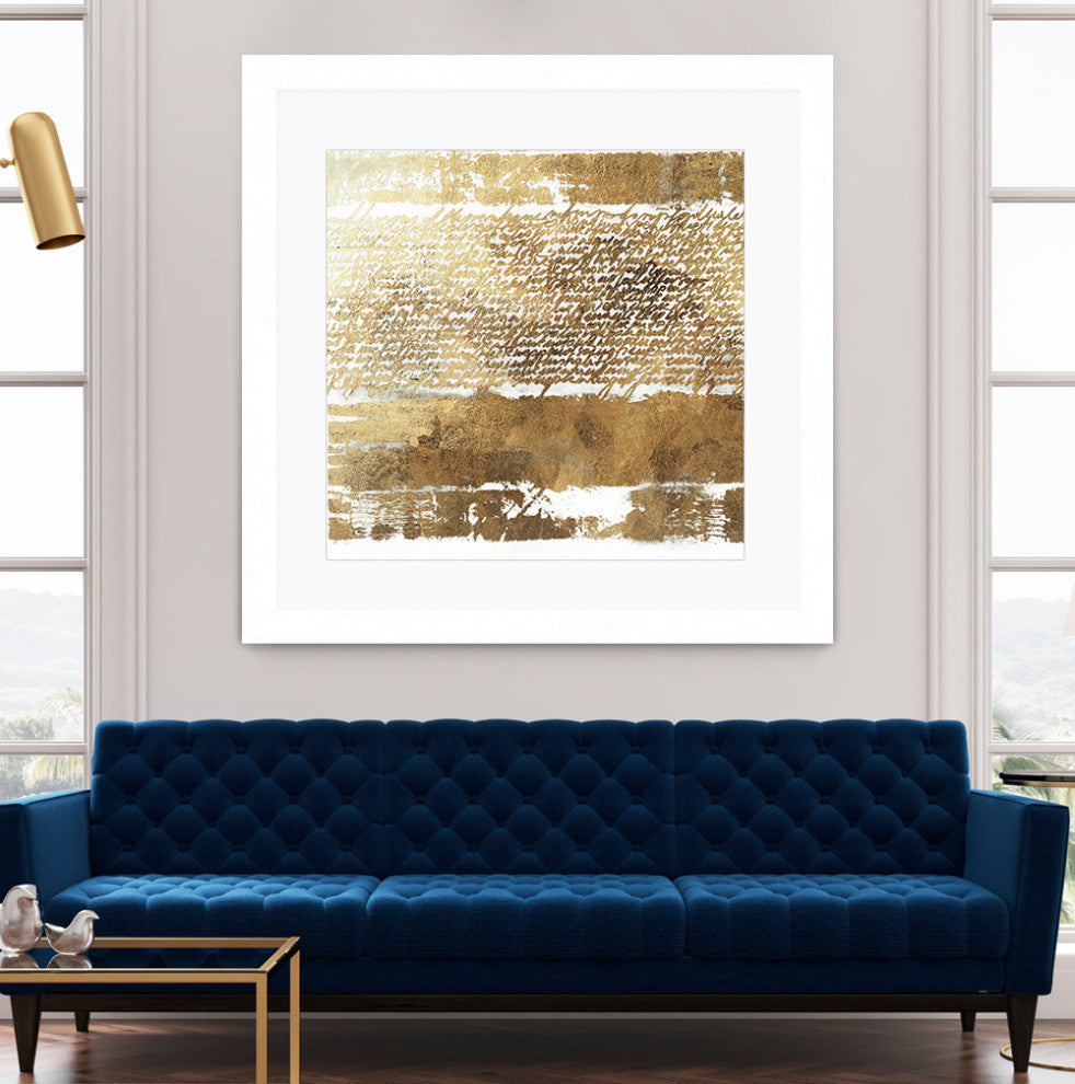 "Sequence II" Matted and Framed, 36" x 36"