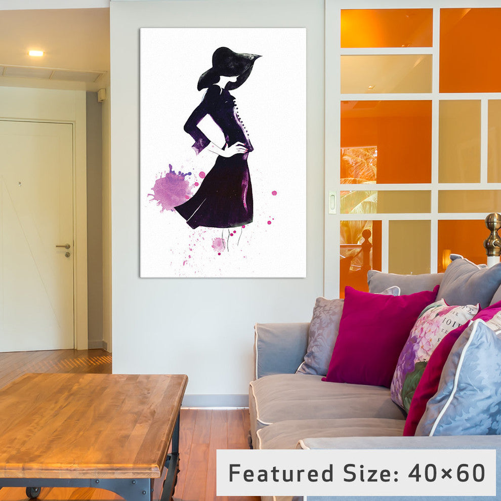 "Shadow Girl" by Rongrong DeVoe, 40x26x1.5