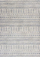 HomeRoots 5'x8' Ivory Machine Woven Bohemian Tribal Indoor Area Rug