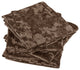 Crushed Velvet Pillow Cover 2 Piece Set, Carafe, 26" X 26"