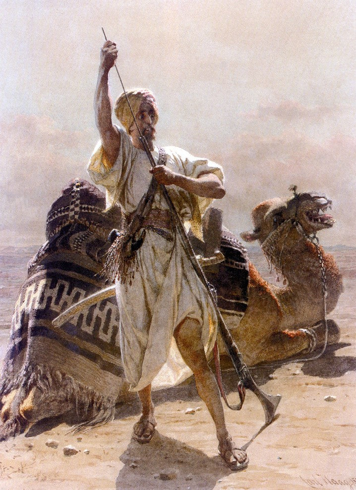 Carl Haag Pencil Watercolor and Gouache, 18"x27" Wall Decal Print