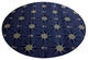 3'x12' Custom Area Rug Mariners Tale, Nylon Stainmaster Carpet, Blue