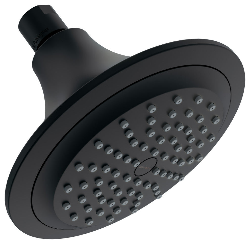 Lemora 6" Single Function Showerhead 1.5gpm Satin Black