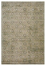Galey Alix x Livabliss Myrtle Avenue GAMY-2301 Area Rug, Olive, 6'7" x 9'