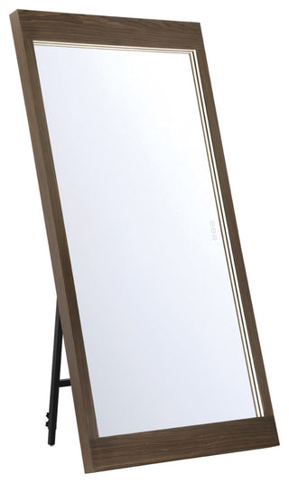 Mogano, Mirror, 30"x60", Dark Walnut