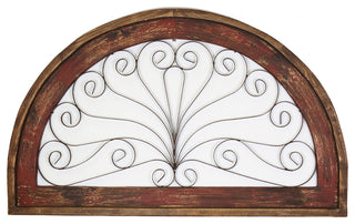 Half Arch- Architectural Farmhouse Decor, Red