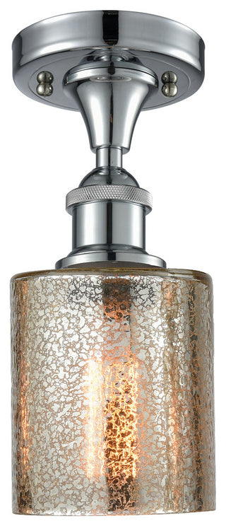 INNOVATIONS LIGHTING 516-1C-PC-G116 Cobbleskill 1 Light Semi-Flush Mount