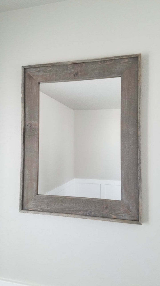 Bountiful Mirror, 26"x30", Briarsmoke