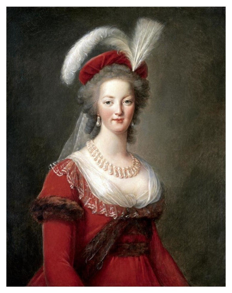 "Portrait of Marie-Antoinette" Print by Elisabeth VigÃŒÂ©e Le Brun, 25"x32"