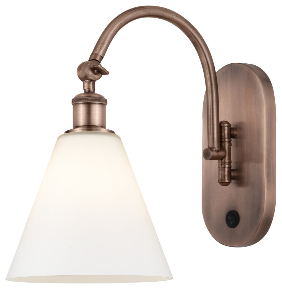 Innovations 518-1W-AC-GBC-81-LED 1-Light Sconce, Antique Copper