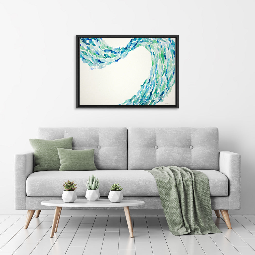Flow Framed Canvas Wall Art by Norman Wyatt Jr., 40"x30"