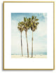 Bree Madden Venice Beach Palms Metal Framed Art Print