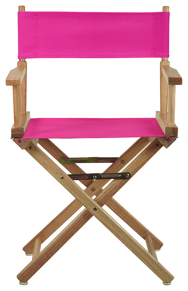 018" Director's Chair Natural Frame-Magenta Canvas