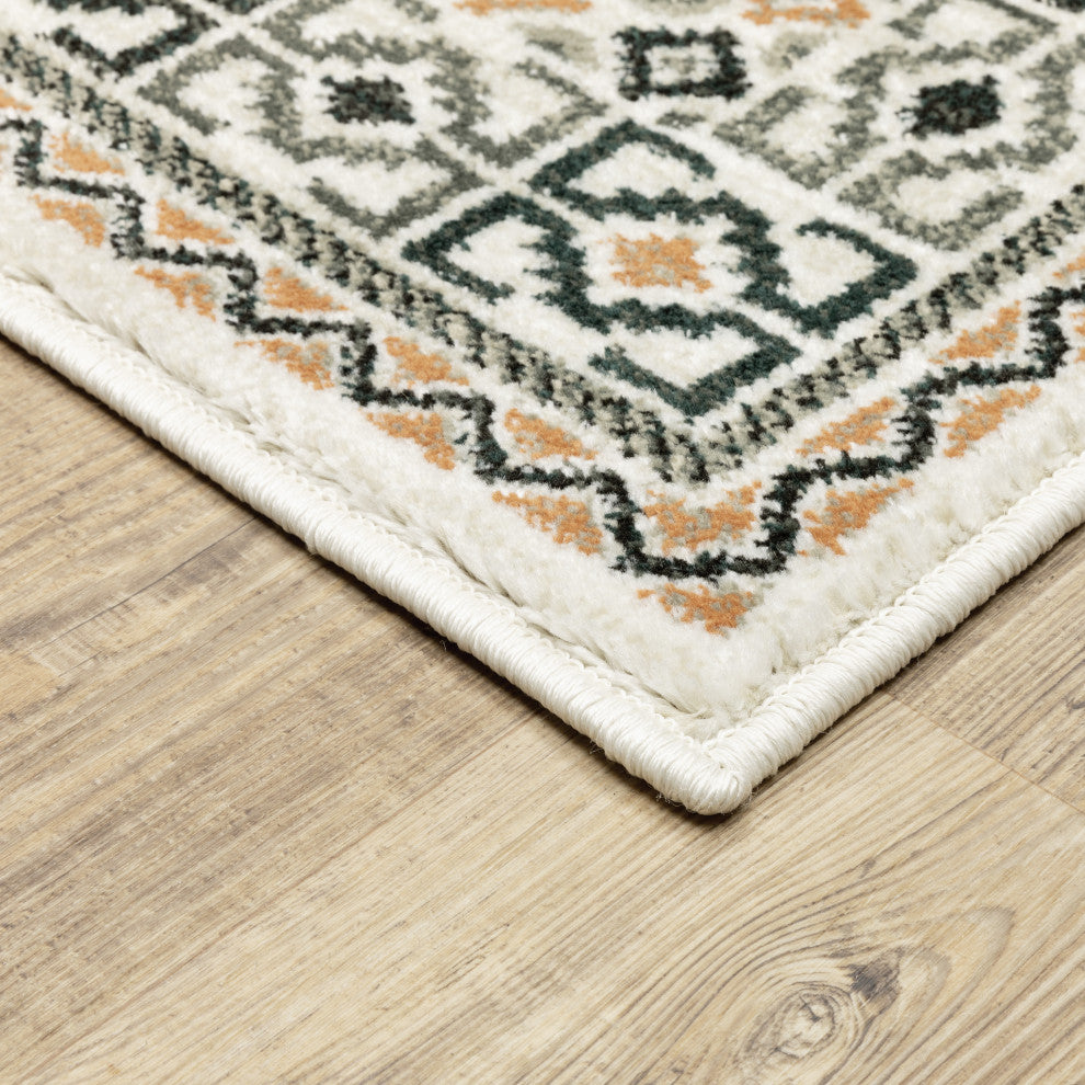 Oriental Weavers Georgia Indoor Rug Ivory/ Multi 7'10" X 10'