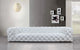 Divani Casa Dexter Transitional White Full Italian Leather 4 Seater Sofa