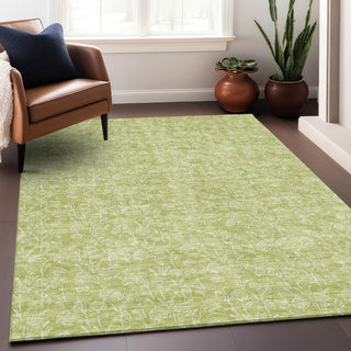 Premium Machine Washable Mayfield AMF691 Aloe 9' x 12' Rug