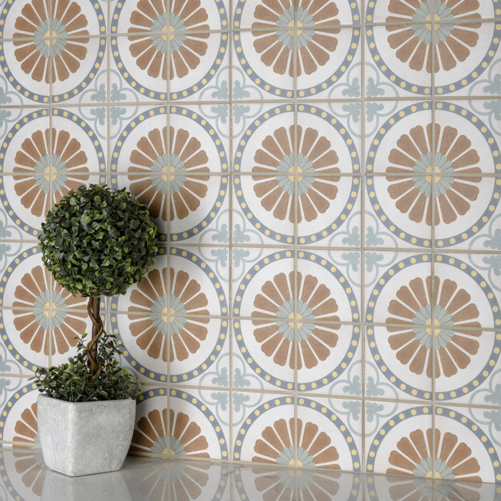 Revival Mini Ring Ceramic Floor and Wall Tile