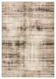 Nourison Washable Decor 6'7" x 9' Ivory Mocha Modern Indoor Rug