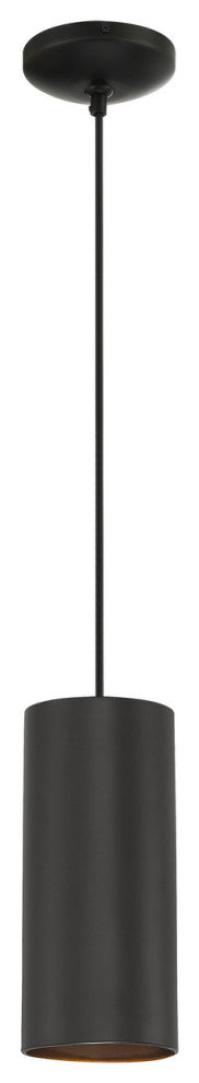 Pilson XL 1-Light Pendant, Matte Black