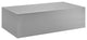 Cast Stainless Steel Coffee Table, Silver