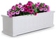 Mayne Cape Cod 3ft Weatherproof Coastal Plastic Window Box in White