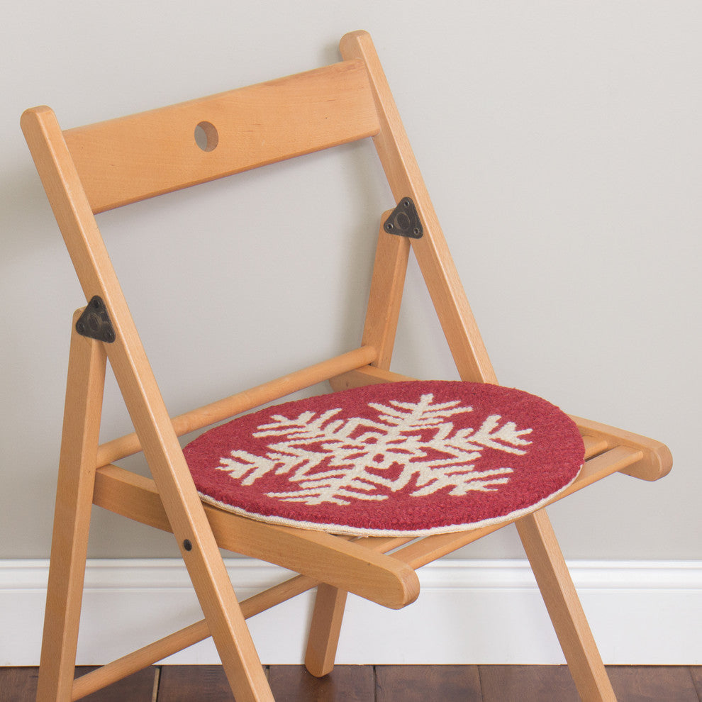 Snowflake Chair Pad