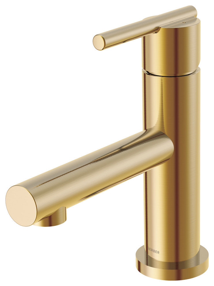 Parma Trim Line Single Handle Lavatory Faucet, Brushed Bronze