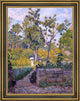 Henri Lebasque Garden at Champigny Framed Premium Canvas Print, 18"x24"