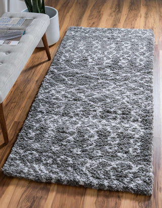 Shag Moroccan Shag 4'x6' Rectangle Pebble Area Rug