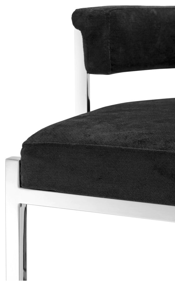 Black Counter Stool | Eichholtz Dante 27" seat height