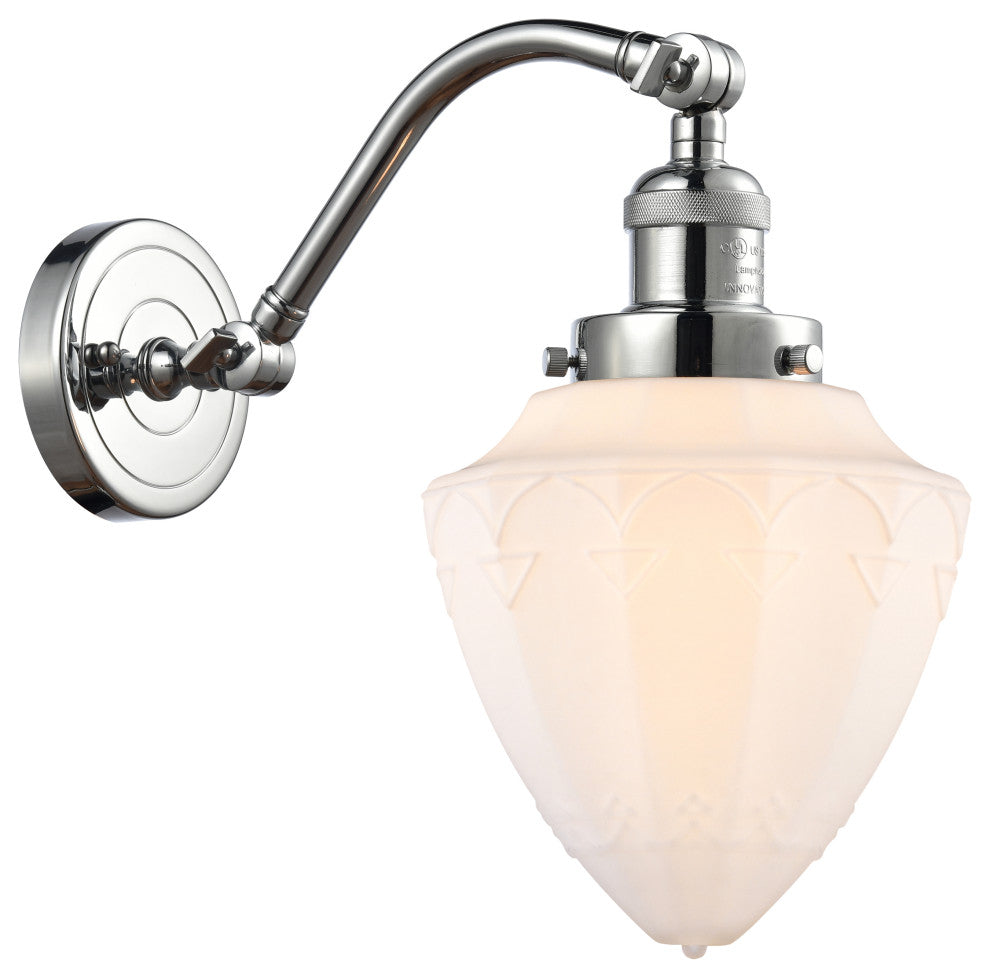 Innovations 515-1W-PC-G661-7-LED 1-Light Sconce, Polished Chrome