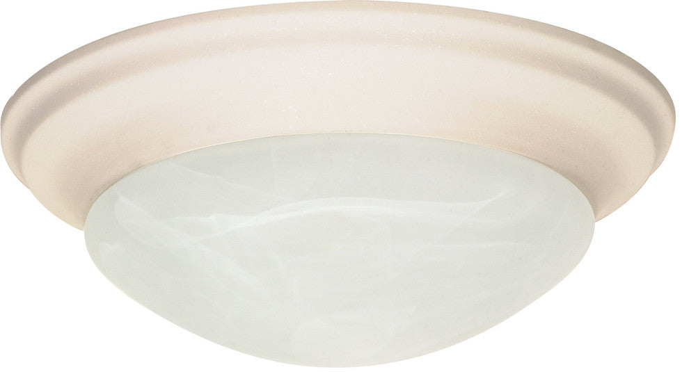 Nuvo 1-Light Incandescent Close-to-Ceiling Light Fixture, Textured White