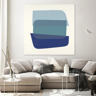Shapes IV - 72 x 72 by KC Haxton