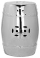 Silver Modern Ming Garden Stool ACS4516E