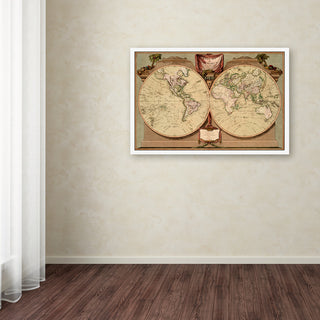 Vintage Lavoie 'Captain Cooks Tracks' Canvas Art, 16" x 24"