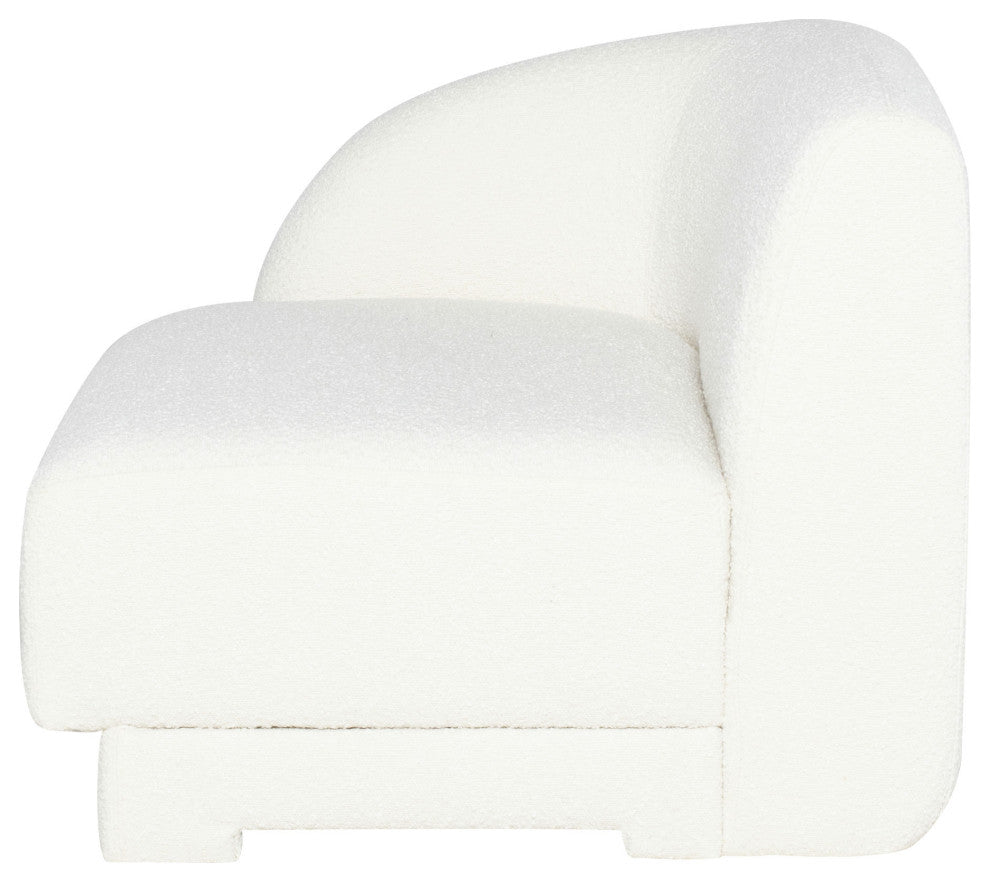 Seraphina Buttermilk Boucle Fabric Modular Sofa, HGSN388