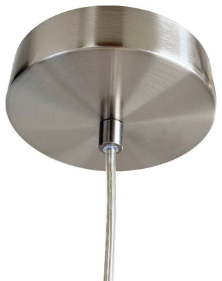 Chi Pendant Light, Nickel, Small