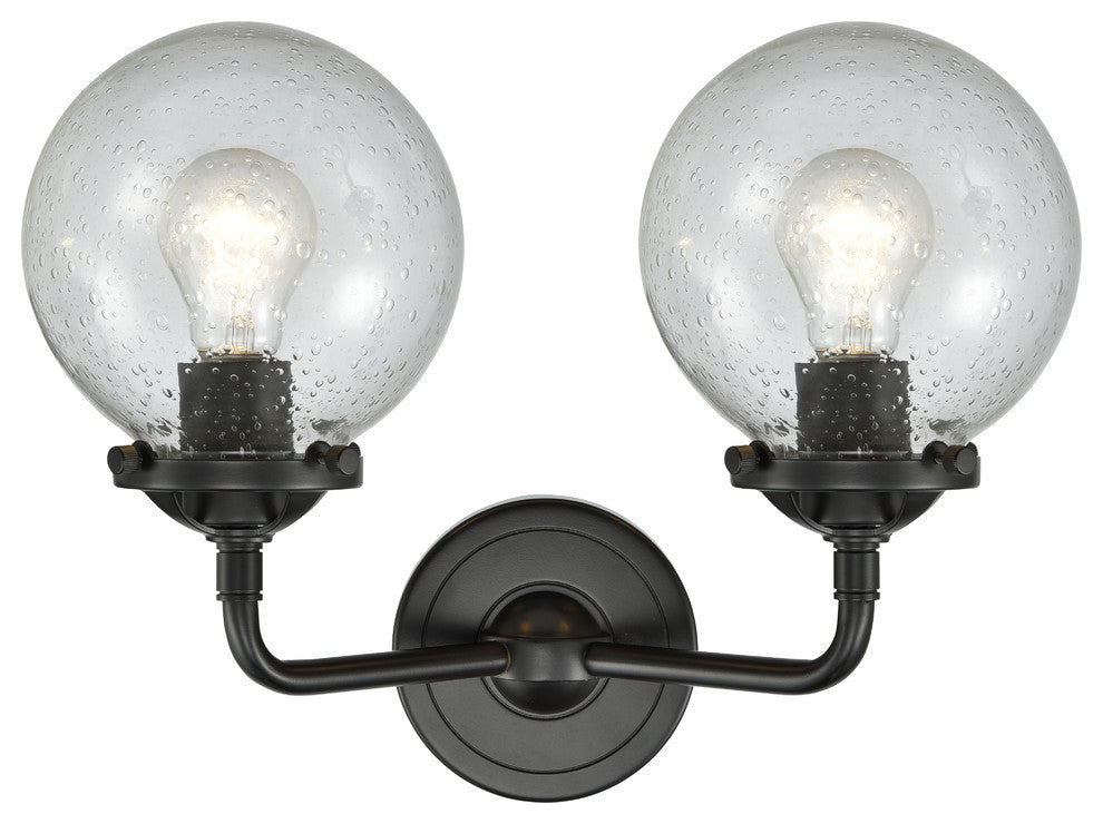Innovations Lighting 284-2W-Ob-G204-6-Led 2 Light Dimmable Led 14" Sconce