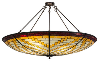 48W Basket Weave Inverted Pendant