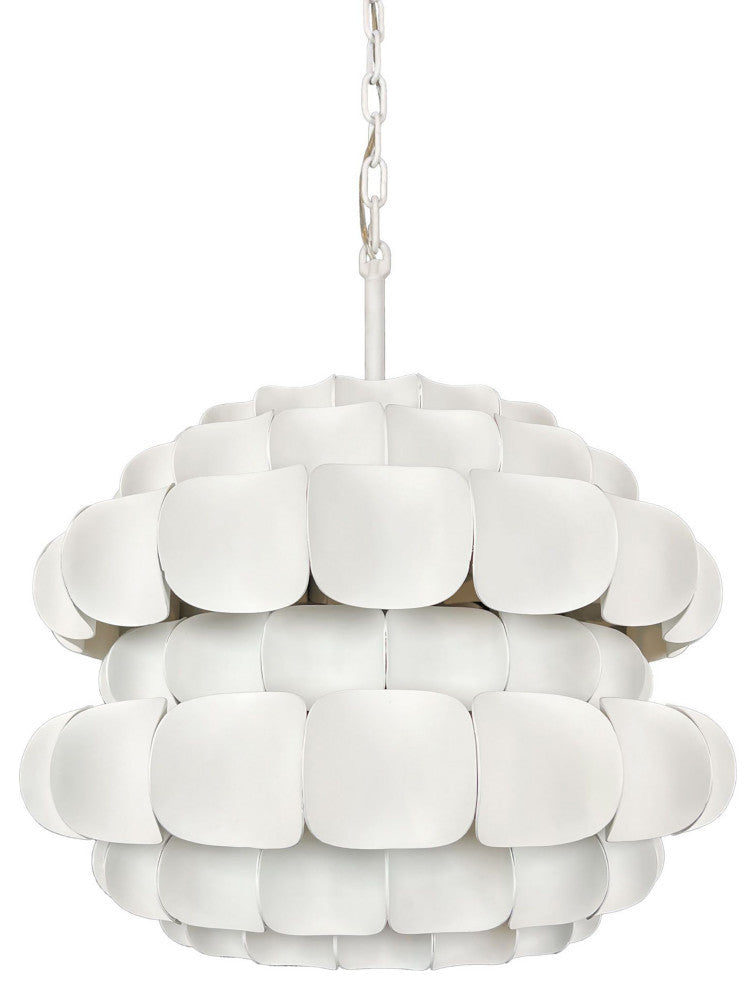 Swoon 3-Lt Pendant - Matte White