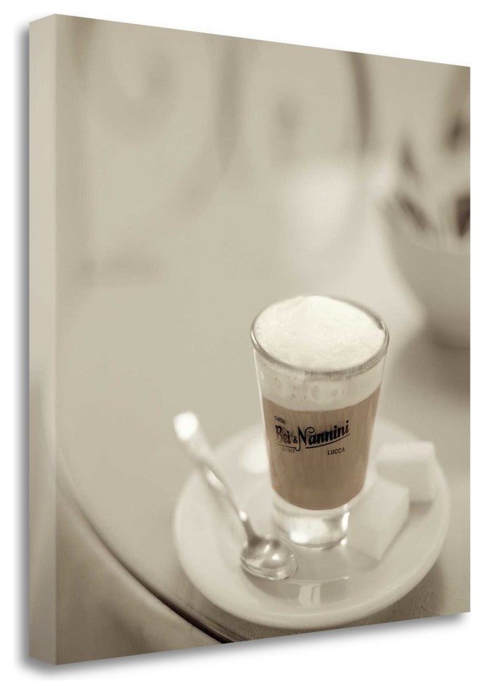 "Caffe Lucca - 1" By Alan Blaustein, Giclee Print on Gallery Wrap Canvas