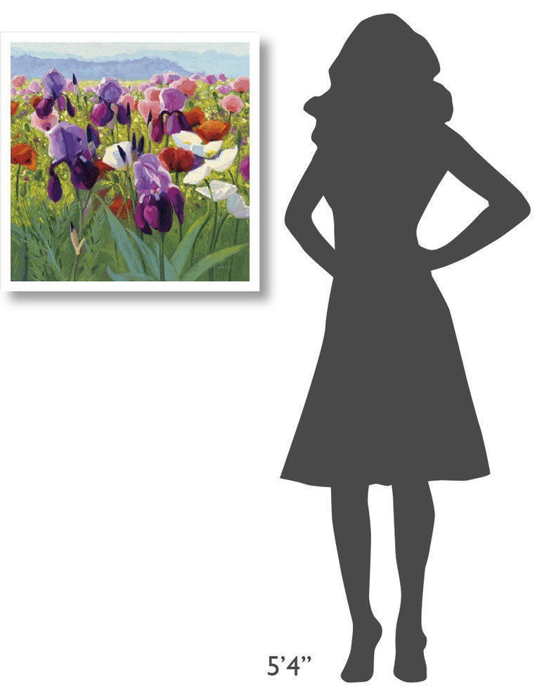 "Early June" Digital Paper Print by Shirley Novak, 26"x26"