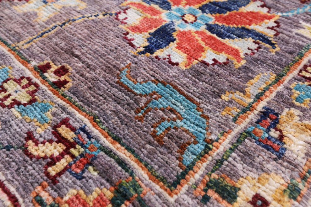 Persian Tabriz Handmade Rug 4' 2" X 6' 3" Q10019