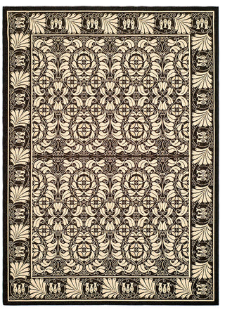 Safavieh Courtyard cy5146d Black, Sand Area Rug