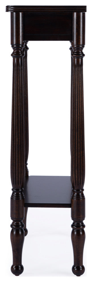 Butler Whitney Rubbed Black Console Table