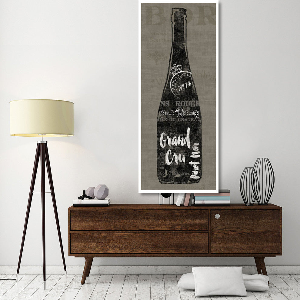 "Linen Wine I" Digital Paper Print by Sue Schlabach, 32"x77"