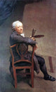 Anton Graff Self-Portrait at the Age of 58, Gallery Wrapped Canvas, 18"x27"