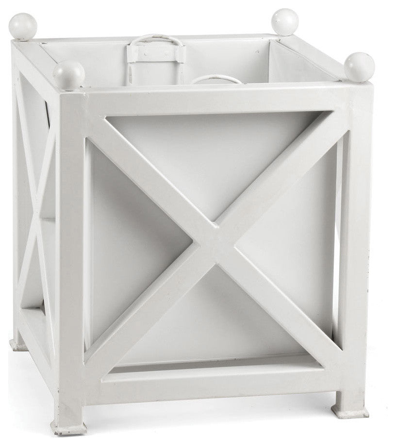 Paris Planter, White