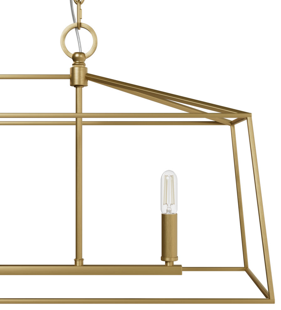Fair Oaks Luxe Gold 4 Light Chandelier