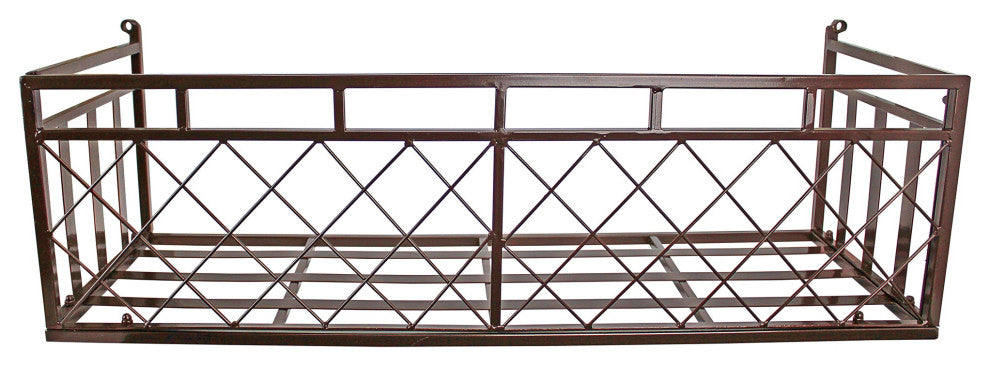 European-Style Metal Window Box